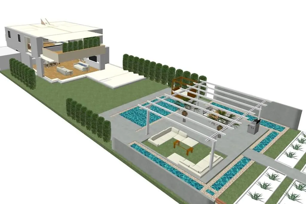 Luxurious Large Home With Pool, Garden, Koi Pond Munich Apartment